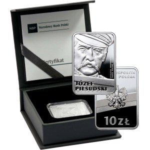 Tretia republika, 10 PLN 2015, Józef Piłsudski