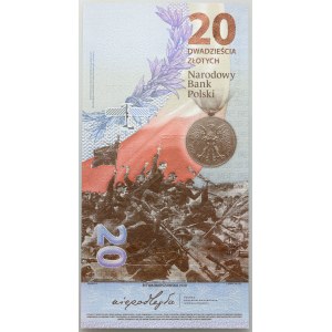 Third Republic, 20 gold 2020, 100th anniversary of the Battle of Warsaw, RP series