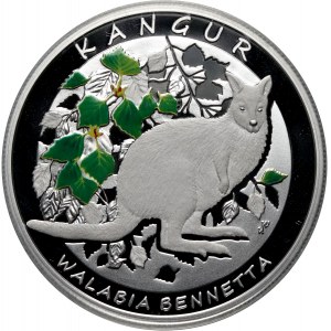 Third Republic, 20 zlotys and 1 Australian dollar 2013, Kangaroos
