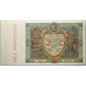 II RP, 50 zloty 28.08.1925, series A, MODEL