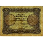 II RP, 2 Zloty 1.05.1925, Fahrkartenausweis, Serie F