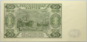 PRL, 50 złotych 1.07.1948, seria EL, WZÓR
