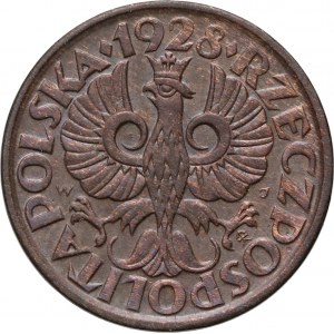 II RP, 2 grosze 1928, Varšava