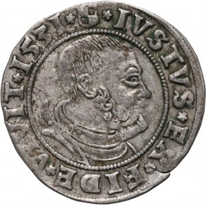 Herzogliches Preußen, Albert Hohenzollern, Pfennig 1531, Königsberg