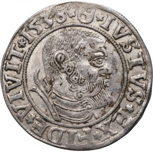 Knížecí Prusko, Albert Hohenzollern, penny 1538, Königsberg