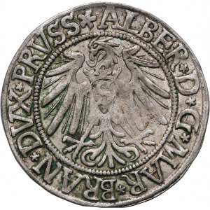 Prusy Książęce, Albert Hohenzollern, grosz 1539, Królewiec