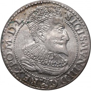 Sigismund III. Vasa, Sixpence 1596, Malbork