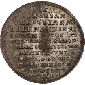 August II Silný, pamätný dvojkríž 1727, Cypress