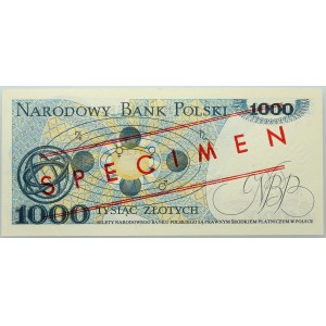 PRL, 1000 złotych 1.06.1979, WZÓR, No. 0274, seria BM
