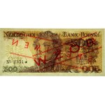 PRL, 500 Zloty 1.06.1979, MODELL, Nr. 2354, Serie AZ