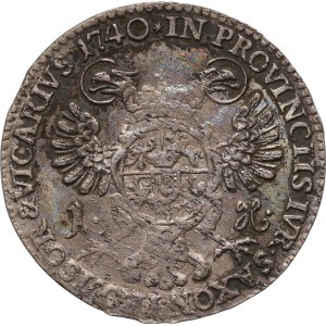 August III, farársky groš 1740, Drážďany