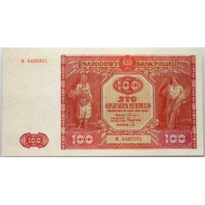 PRL, 100 zlotých 15.05.1946, séria K