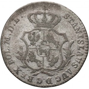 Stanisław August Poniatowski, pol zlotého (2 groše) 1766 FS, Varšava