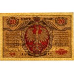 General Government, 20 Polish marks 9.12.1916, General, series A