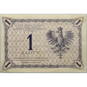 II RP, 1 Zloty 28.02.1919, Serie 98 I