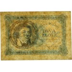 II RP, 2 Zloty 28.02.1919, Serie S.95. A.