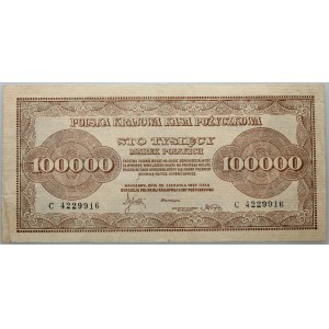 II RP, 100000 polnische Mark 30.08.1923, Serie c