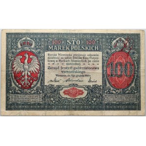 General Government, 100 Polish marks 9.12.1916, general, series A