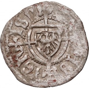 Teutonský rád, Jan von Tiefen 1489-1497, šiling, Königsberg