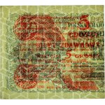 II RP, 5 groszy 28.04.1924, Prestupový lístok
