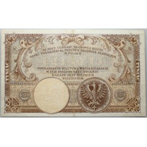 II RP, 1000 Zloty 28.02.1919, S.A. Serie.
