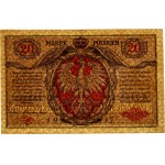 General Government, 20 Polish marks 9.12.1916, General, series A