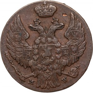 Russian partition, Nicholas I, 1839 MW penny, Warsaw