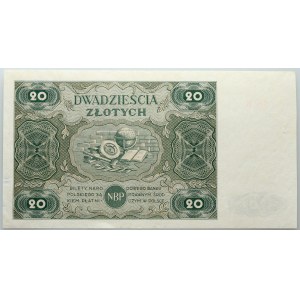 PRL, 20 Zloty 15.07.1947, Serie B