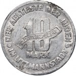 Ghetto v Lodži, 10 značek 1943, Lodž, hliník