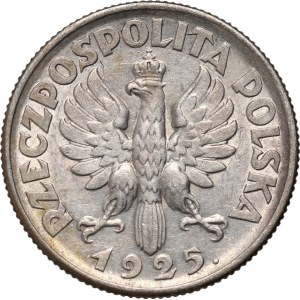 II RP, 1 zloty 1925, London, Harvester