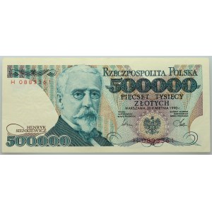 III RP, 500000 złotych 20.04.1990, seria H