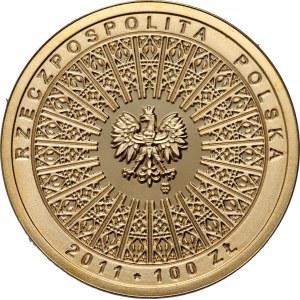 Dritte Republik, 100 Zloty 2011, Seligsprechung von Johannes Paul II.