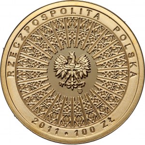Tretia republika, 100 zlotých 2011, Blahorečenie Jána Pavla II.
