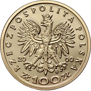 III RP, 100 zlotých 2000, Jan II Kazimierz