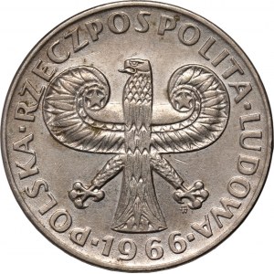 People's Republic of Poland, 10 zloty 1966, Sigismund's Column - Small Column.