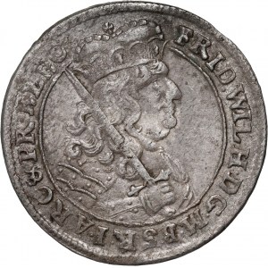 Niemcy, Brandenburgia-Prusy, Fryderyk Wilhelm, ort 1681 HS, Królewiec