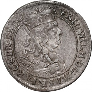 Niemcy, Brandenburgia-Prusy, Fryderyk Wilhelm, ort 1681 HS, Królewiec