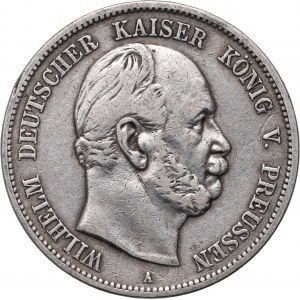 Deutschland, Preußen, Wilhelm I., 5 Mark 1874 A, Berlin