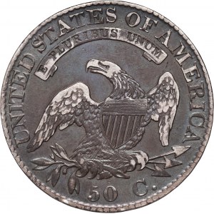 USA, 50 Cents 1824, Philadelphia, Capped Bust