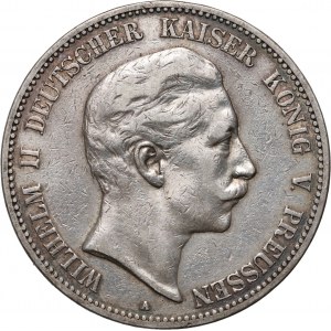 Germany, Prussia, Wilhelm II, 5 Mark 1903 A, Berlin