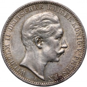 Deutschland, Preußen, Wilhelm II, 3 Mark 1911 A, Berlin