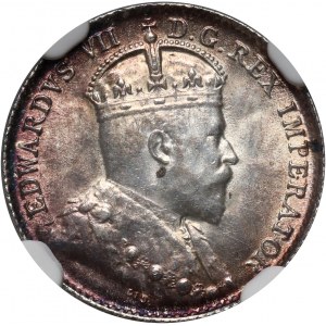 Kanada, Edward VII, 5 centov 1902 H
