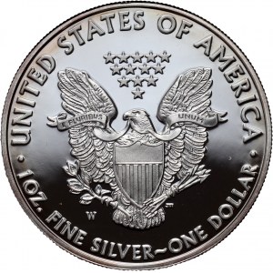 Spojené státy americké, $1 2008 W, Liberty, PROOF