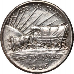 Stany Zjednoczone Ameryki, 1/2 dolara 1926, Filadelfia, Oregon Trail Memorial
