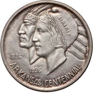 Spojené Štáty Americké, 1/2 Dollar 1936, Philadelphia, Arkansas