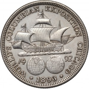 Vereinigte Staaten von Amerika, 1/2 Dollar 1893, Philadelphia, Columbian Exposition