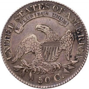 USA, 50 Cents 1828, Philadelphia, Capped Bust