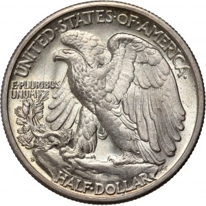 Vereinigte Staaten von Amerika, 1/2 Dollar 1945 S, San Francisco, Walking Liberty