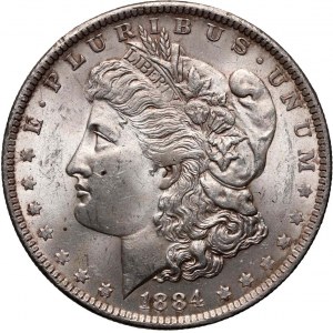 USA, Dollar 1884 O, New Orleans, Morgan
