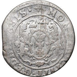 Sigismund III. Wasa, ort 1624, Danzig